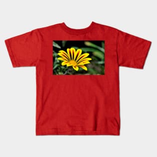 Yellow and Red Flower Kids T-Shirt